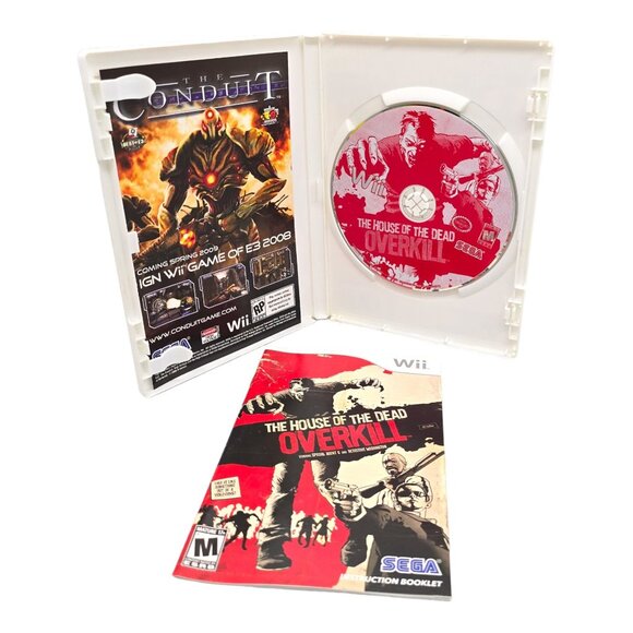 The House Of The Dead: Overkill Nintendo Wii Complete With Manual Tested